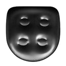 3Pcs Spa Booster Seat Cushion Inflatable Pillow for Bathtub Anti-slip Black