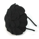 Stylish Elegant Lady Girl Women Cute Big Flower Hair Hoop Headband Bla GAI