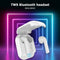 JC-16 TWS Bluetooth Earbuds with Mic Digital Display Charging Case (White)