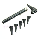 Diagnostic Pen Type Ear Earcare Mini Otoscope Medical Tool + 5 x Heads Set
