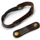 2Pcs Handy Leather Headphone Earphone Cable Tie Cord Wrap Organizer Winder