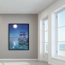 Mosaic Picture Bead Craft River Pavilion Full Drill Round Diamond Painting