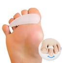 2pcs 1Pair Soft Silicone Gel Toe Straightener Hammer Claw-like Mallet Toe Aid
