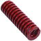 Red medium press compression spring loading die mold 16mm x 8mm x 50mm I2F1