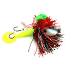 Metal Fishing Lure Jig Head Hard Bait Sea Fishing Silicone Tassle Lures 60g