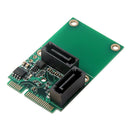 SATA 6G 2-Port Mini PCI Express Hard Drive Extension Card PCI-E To SATA3.0