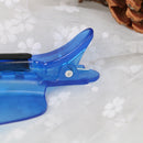 2pcs Heat Insulation Protector Shield+Sectioning Hair Clips Salon Hair Extens BX