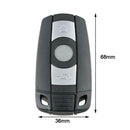 For BMW CAS3 Car Key BMW Key KR55WK49127 868Mhz