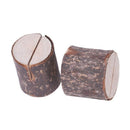 10pcs Wooden Wedding Name Place Card Holders Home Decor M5Z2