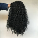 Black Long Curly Hair African Small Fluffy Hair Wig Human Hair Wigs Women R J1O1