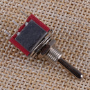 10pcs Red 3 Pin 3 Position ON-OFF-ON SPDT Mini Momentary Toggle Switch 125V 250V