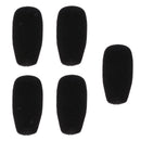 5 Pieces Conference Microphone Windshields Wind Muffs 48x12mm