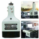 12V 24V DC to AC 220V Portable Car Power Inverter Adapter Plugs Converter + Q5B2