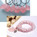 100g Natural Pink Rose Quartz Crystal Stone Healing Specimen DIY Decor A
