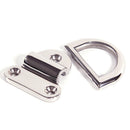 46*45.2mm Marine Grade Stainless Steel Folding Pad Eye 316 Stainless Steel