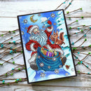 DIY Santa Claus Special Shaped Diamond Painting 50 Pages A5 Sketchbook Gift