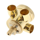 Golden Rotating Piston Repairing for Tenor French Horn Intruments DIY Accs