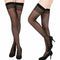 Hot Fancy Women Sexy Black Lace Top Stay Up Fitness Thigh-Highs Tights Stocking.