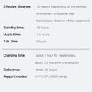 H6 Sports Ture Wireless Stereo Bluetooth 5.0 TWS Earphone Earbuds with Mic