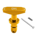 Car Engine Oil Caliper Pull Handle Golden for Ford Mustang GT V8 GT500