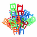 18Pcs Balance Chairs Balance Game Children Kids Educational Balance Toys Pu
