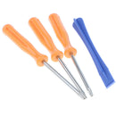 T6 T8 T10 Security Screwdriver Kit Set 4 in 1 Prying Repair Tools for Xbox 360 /