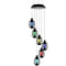 Changing Solar Powered Lanterns Wind Chime Wind Mobile LED Light, Gzero Spi F5J2