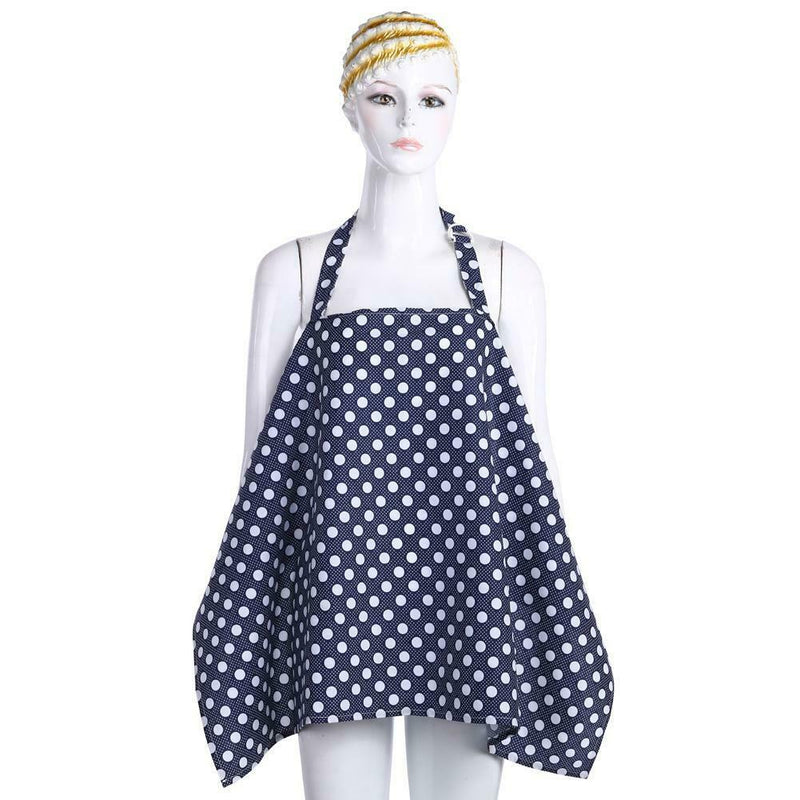 Baby  Mum Breastfeeding Nursing Poncho Cover Up Cotton Blanket Shawl