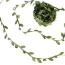 1pc 10 Meter Silk Leaf-Shaped Handmake Green Leaves for Wedding Decor  JR