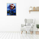 5D DIY Full Drill Diamond Painting Novelty Flower Cross Stitch Embroidery
