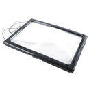 Lazy desktop led light plastic material reading A4 bracket magnifying glass BX