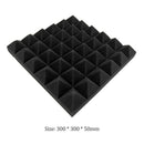 10x Soundproofing Foam Pads Polyurethane Studio Room Sound Treatment Foam Pad