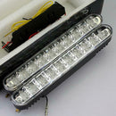 2PCS Practical 12V 30LED Car Day Running Lamp with Turn Light Function