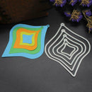 5pcs Metal Cutting Die Stencils DIY Embossing Scrapbooking Paper Card Craft