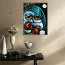 DIY Cartoon Owl Diamond Painting Cross Stitch Kits for Mosaic Home Decor 2#