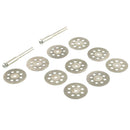 10PCS Mini 22mm Diamond cutting disc saw blade mill sheet
