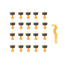 21x Reusable Tile Leveling Positioning System Leveler T-lock Floor Tool New