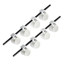 2x Plastic Guitar Extenders Finger Span Practice Strength Expansion Sleeves A