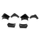 6 Pieces Environmental Plastic Pool Table Pocket Liners (4 Corner + 2 Side)