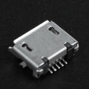 5 Pcs mini USB Type B Female Socket 180 Degree 5-Pin SMD SMT Soldering Jack R2P7