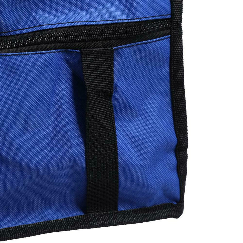 Folding Pet Dog Cat Car Seat Safe Travel Carrier Kennel Puppy Handbag(Blue)