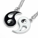 Women Men Yin Yang Necklace Pendant - Taoism Tai Chi Trigram Valentine's Da E8Q8