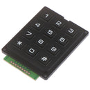 12Key Membrane Switch Keypad 3 x 4 Matrix Keyboard Module Membrane Switch Key OZ
