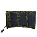 Outdoor Portable Solar Panel Green 5W Solar Folding Panel Usb Charger Campi