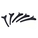 12X Professional Black Matte Hairdressing Salon Sectioning Clamps Hair Clips Nw