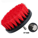 5Pcs Combination Drill Brush - 2 Inch 3.5 Inch 4 Inch 5 Inch Electric Scrub