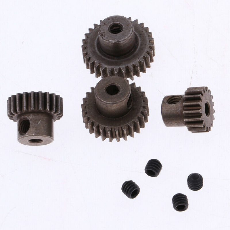 Spur Main Gear + 17T 21T 26T 29T Motor Gear for HSP 94111 1/10 RC Racing Car