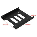 2.5" To 3.5" SSD HDD PC Hard Disk Drive Dock Adapter Bracket Mounting Kit Metal