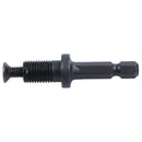 3/8-inch Hexagonal Shank Thread Drill Holder Keyless Adapter Black U2O5