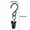 40pcs Gutter Hangers for Lights Patio Clips String Hangers Hook new GGN MSC